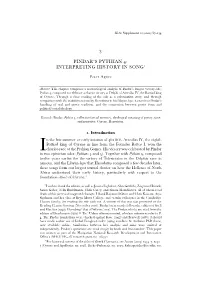 Pindar's Pythian 4