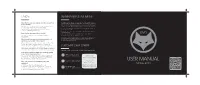 EGP4 User Manual Booklet Set.Cdr