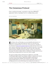 The Consensus Protocol