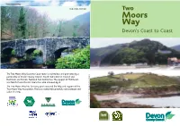 Two Moors Way A5 Leaflet