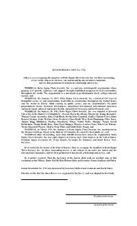 SENATE RESOLUTION No. 1716 a RESOLUTION Recognizing The