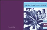 The Multiethnic Placement Act Minorities in Foster Care and Adoption