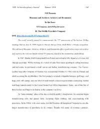 NJS: an Interdisciplinary Journal Summer 2019 246 NJS Presents