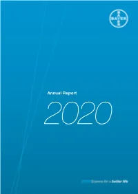 RESTRICTED Bayer Annual Report 2020 Five-Year Summary 2