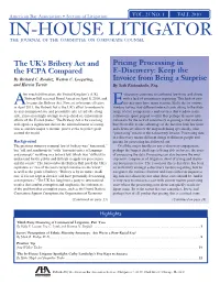 The UK's Bribery Act and the FCPA Compared