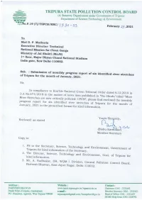 2021 in the NGT Matter OA No. 673 of 2018 (In Compliance to NGT Order Dated 24.09.2020)