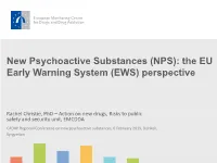 NPS-Related Deaths: Perspective from the EU