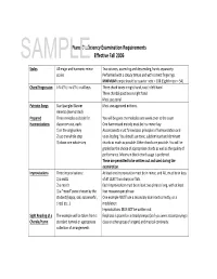 Piano Proficiency Packet (Sample)