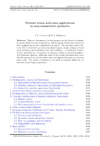 Dixmier Traces and Some Applications in Non-Commutative Geometry