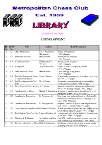 1. Development