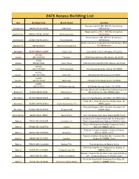 24/5 Building List