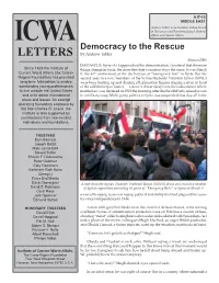 Democracy to the Rescue