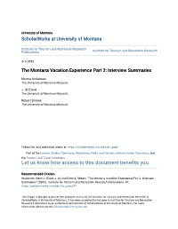 Interview Summaries
