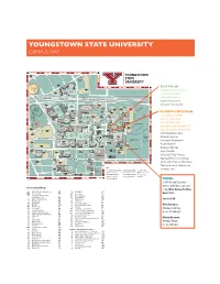 Youngstown State University Campus Map