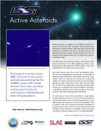 Active Asteroids