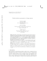 Arxiv:1412.8457V3 [Astro-Ph.CO] 22 Feb 2018 Lensing Eﬀect Is Negligible Compare to the Eﬀect of Peculiar Velocity