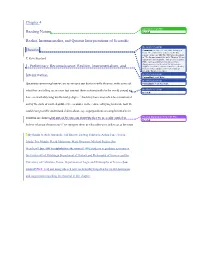 Chapter 4 Reading Nature Realist, Instrumentalist, and Quietist