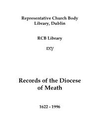 Records of the Diocese of Meath