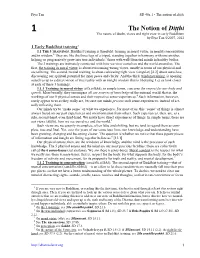 The Notion of Ditthi.Pdf