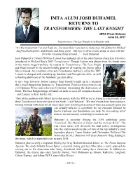 Full Press Release
