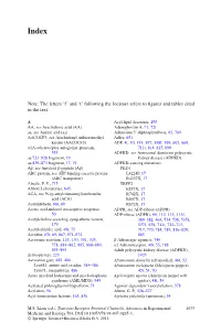 Note: the Letters 'F' and 'T' Following the Locators Refers to Figures and Tables