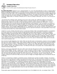 Chris Holstein Inaugural Speech.Pdf