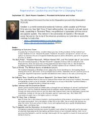Doris Kearns Goodwin Resource Document