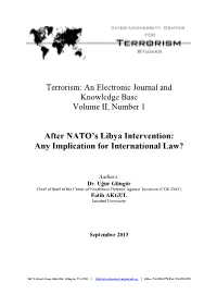 The Concept of State Sovereignty and the Rules of Use of Force (1 Page