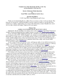Common Core State Standards and Race to the Top an Introduction to Marxism 101