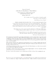 Calendrical Calculations: Third Edition