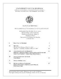 Agenda Order Before Returning to Announcements; No Objection Was Voiced