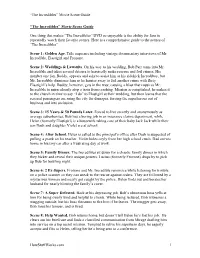 “The Incredibles” Movie Scene Guide Howstuffworks.Com 1 “The
