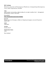 Understanding This Complex Condition Part 2 - Management, Miscellaneous Causes, and Pitfalls