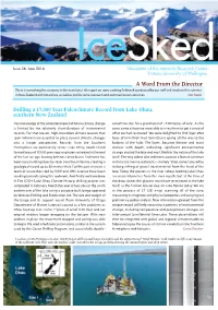 A Word from the Director an Audience with the Governor-General There Is Something for Everyone in This Newsletter