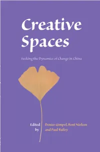 Creative Spaces Within Which People, Ideas and Systems Interact with Uncertain Outcomes