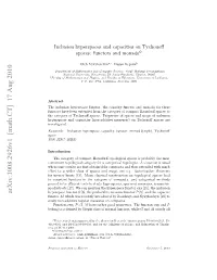 Inclusion Hyperspaces and Capacities on Tychonoff Spaces: Functors And