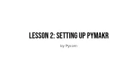 Lesson 2: Setting up Pymakr