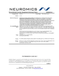 Recombinant Human Apoptosis-Inducing Factor Datasheet Catalog Number: PR27201 Product Type: Recombinant Protein