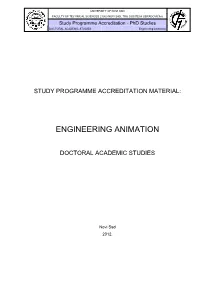 Engineering Animation
