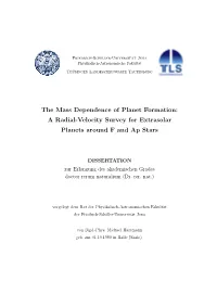 A Radial-Velocity Survey for Extrasolar Planets Around F and Ap Stars