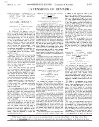 Extensions of Remarks E477 EXTENSIONS of REMARKS
