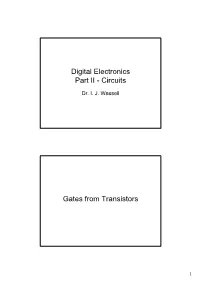 Digital Electronics Part II - Circuits