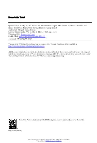 Quantitative Study of the Effect of Environment Upon the Forms Of