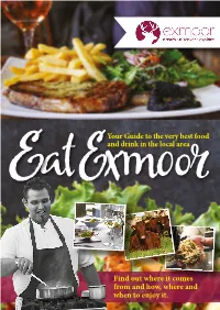 Your Guide to the Very Best Food and Drink in the Local Area Find Out