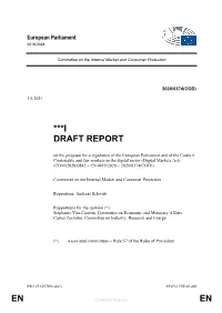 En En ***I Draft Report