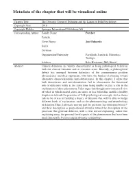 Metadata of the Chapter That Will Be Visualized Online