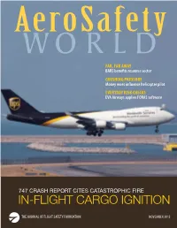 In-Flight Cargo Ignition