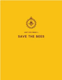 Save the Bees Save the Bees
