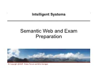 Semantic Web and Exam Preparation