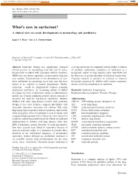 What's New in Surfactant?